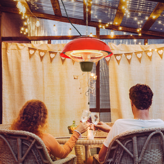 outsunny-1500w-garden-electric-halogen-patio-heater-hanging-lamp-aluminum-outdoor-ceiling-mounted-heat-warmer-red