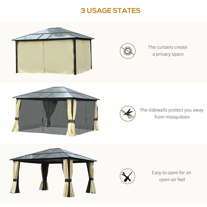 outsunny-4-x-3-6m-hardtop-gazebo-canopy-with-polycarbonate-roof-and-aluminium-frame-garden-pavilion-with-mosquito-netting-and-curtains