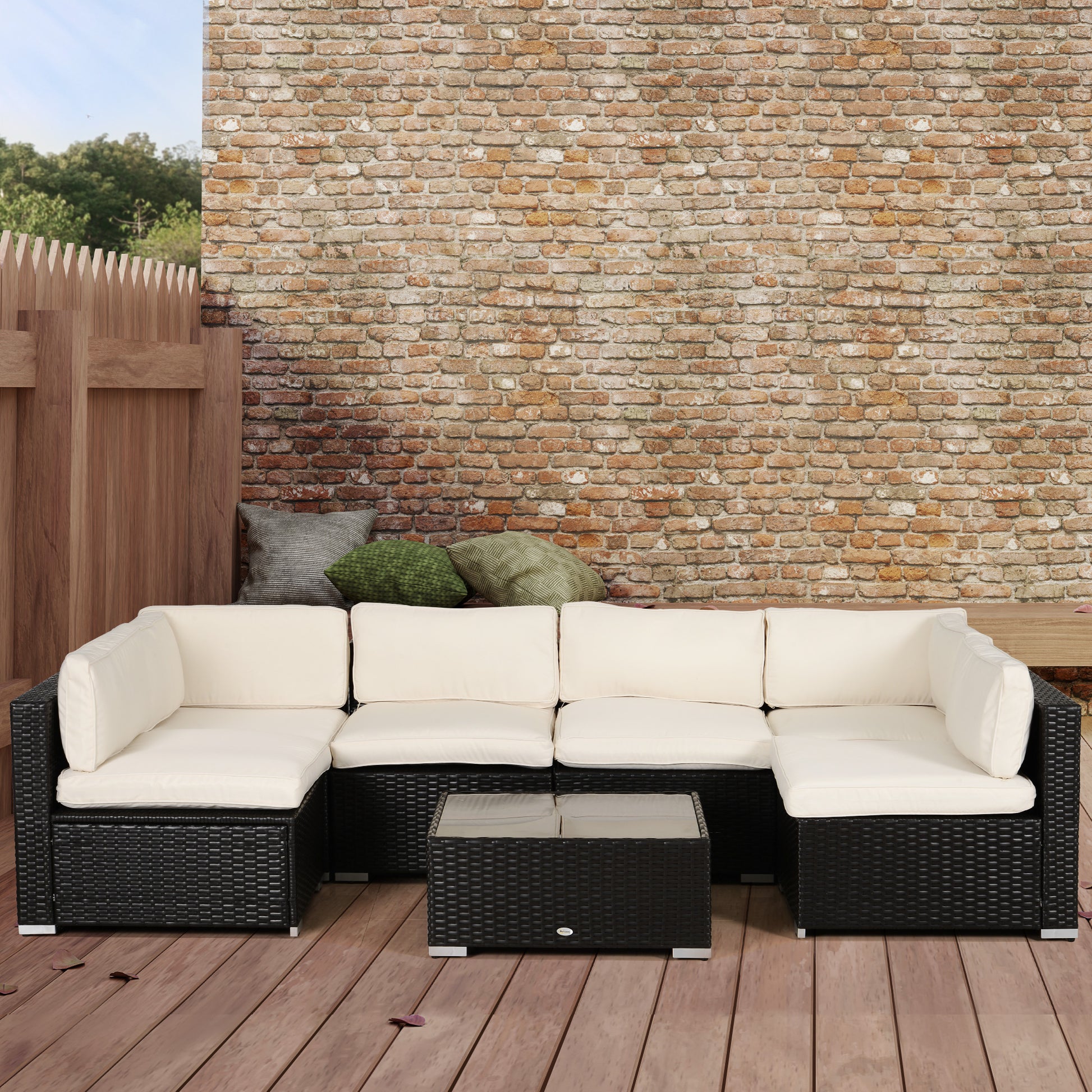 outsunny-garden-rattan-sofa-seat-cushion-covers-replacement-outdoor-no-cushion-included-beige