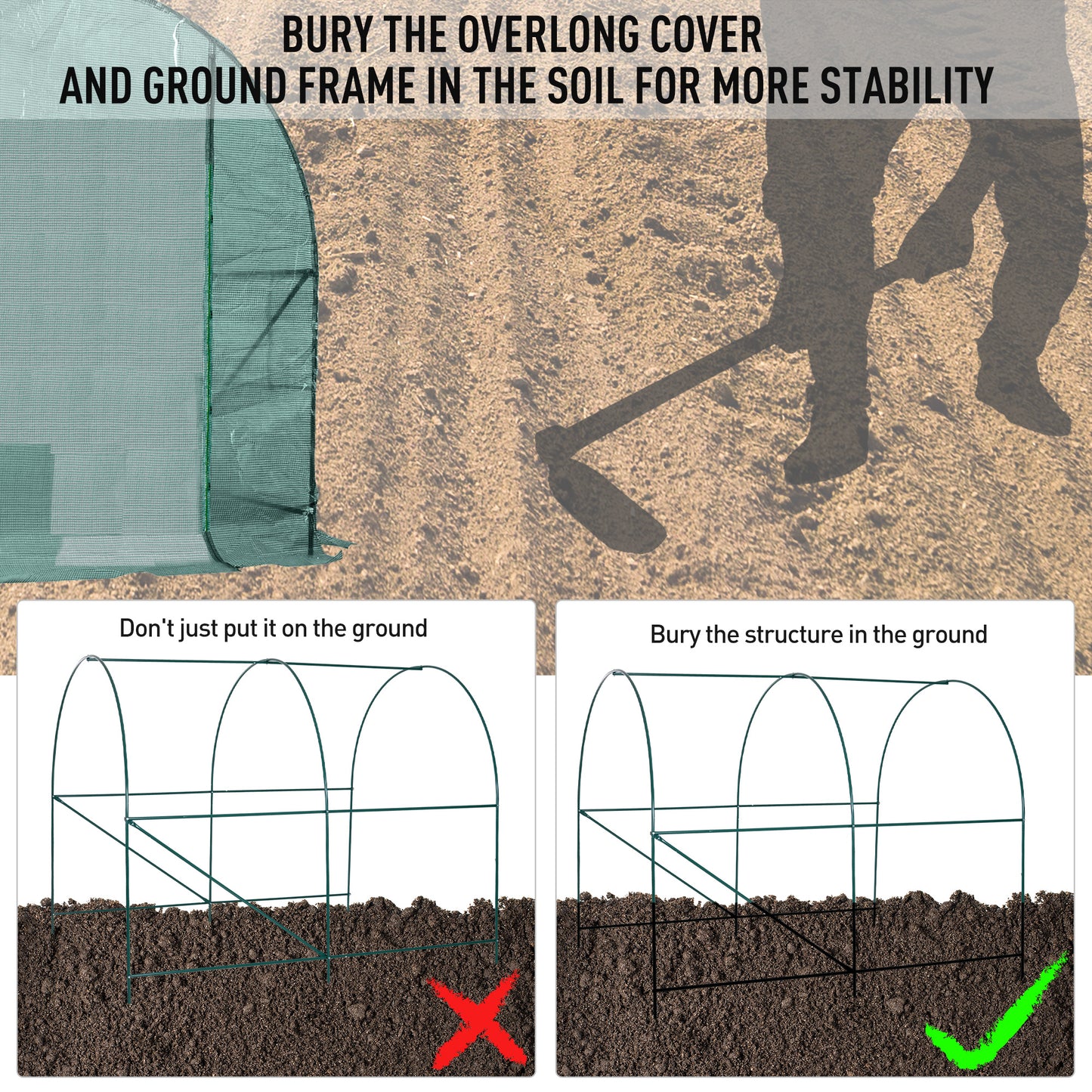 outsunny-walk-in-greenhouse-reinforced-polytunnel-greenhouse-garden-plants-grow-waterproof-cover-galvanised-base-w-slide-door-2-5-x-2-m