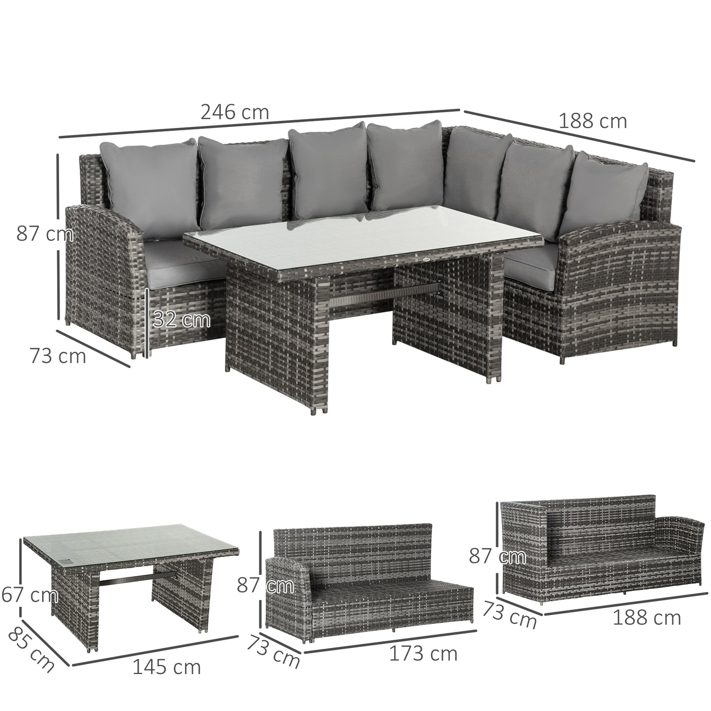 outsunny-6-seater-pe-rattan-corner-dining-set-outdoor-garden-patio-sofa-table-furniture-set-w-cushions-grey