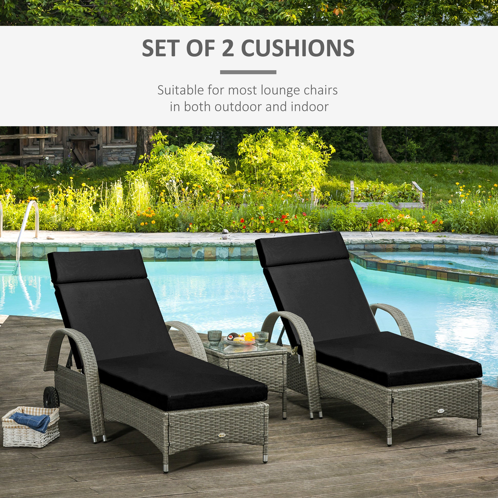 outsunny-set-of-2-outdoor-seat-cushion-set-replacement-cushions-for-rattan-furniture-with-ties-196-x-55-cm-black