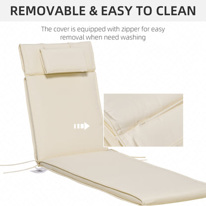 outsunny-garden-sun-lounger-cushion-replacement-thick-sunbed-reclining-chair-relaxer-pad-with-pillow-cream-white