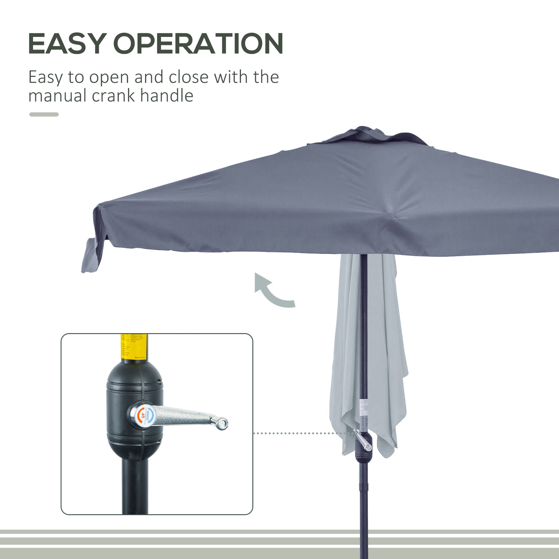 outsunny-2-3m-half-parasol-semi-round-umbrella-patio-metal-frame-crank-handle-for-balcony-no-base-included-grey