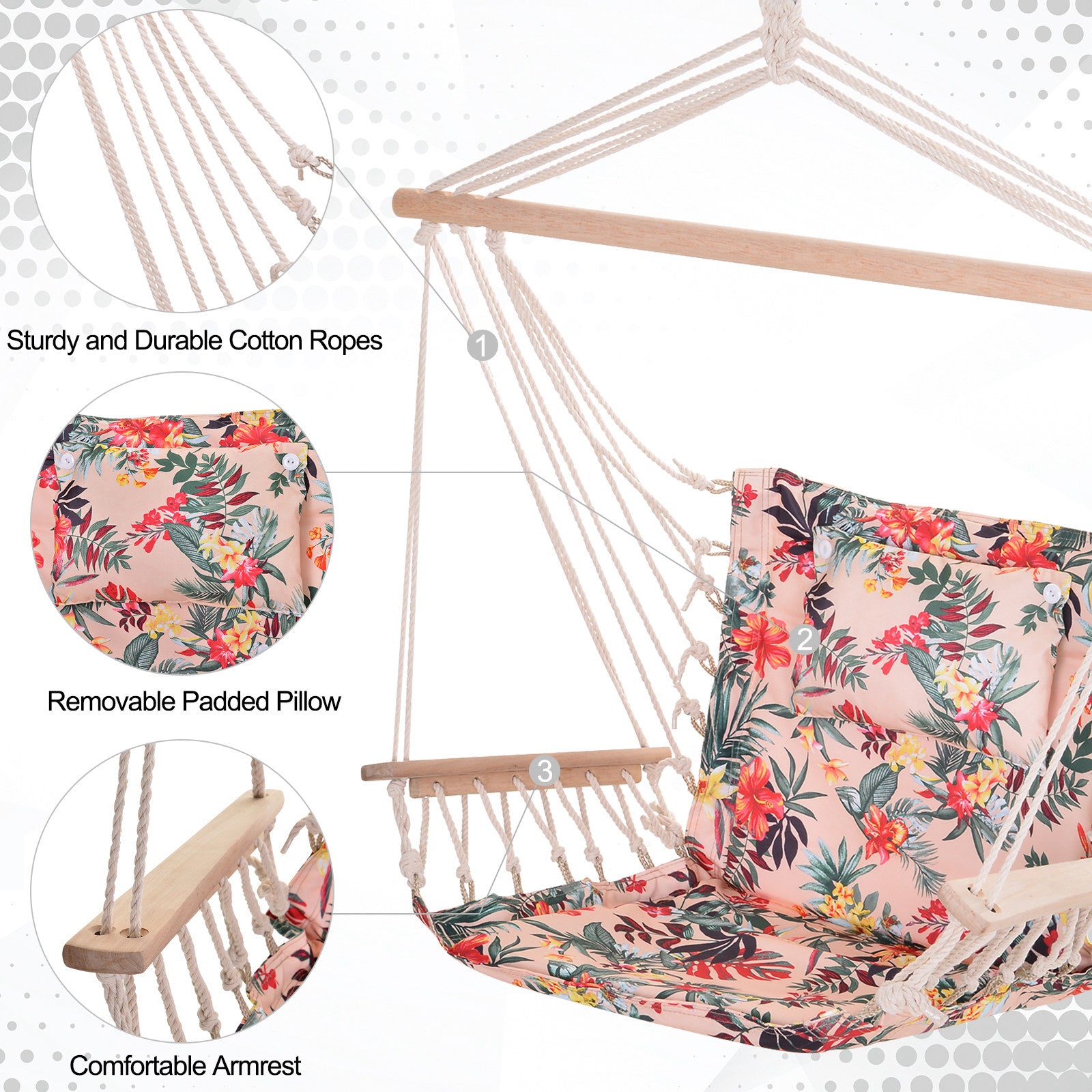 outsunny-garden-outdoor-hanging-hammock-chair-thick-rope-frame-wooden-arms-safe-wide-seat-garden-outdoor-spot-stylish-multicoloured-floral