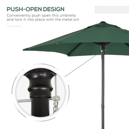 outsunny-2m-patio-parasols-umbrellas-outdoor-sun-shade-with-6-sturdy-ribs-for-balcony-bench-garden-green