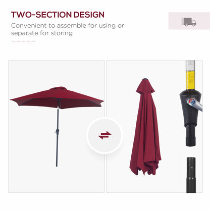 outsunny-2-7m-tilting-parasol-sun-parasol-outdoor-garden-umbrellas-sun-shade-aluminium-frame-with-crank-wine-red