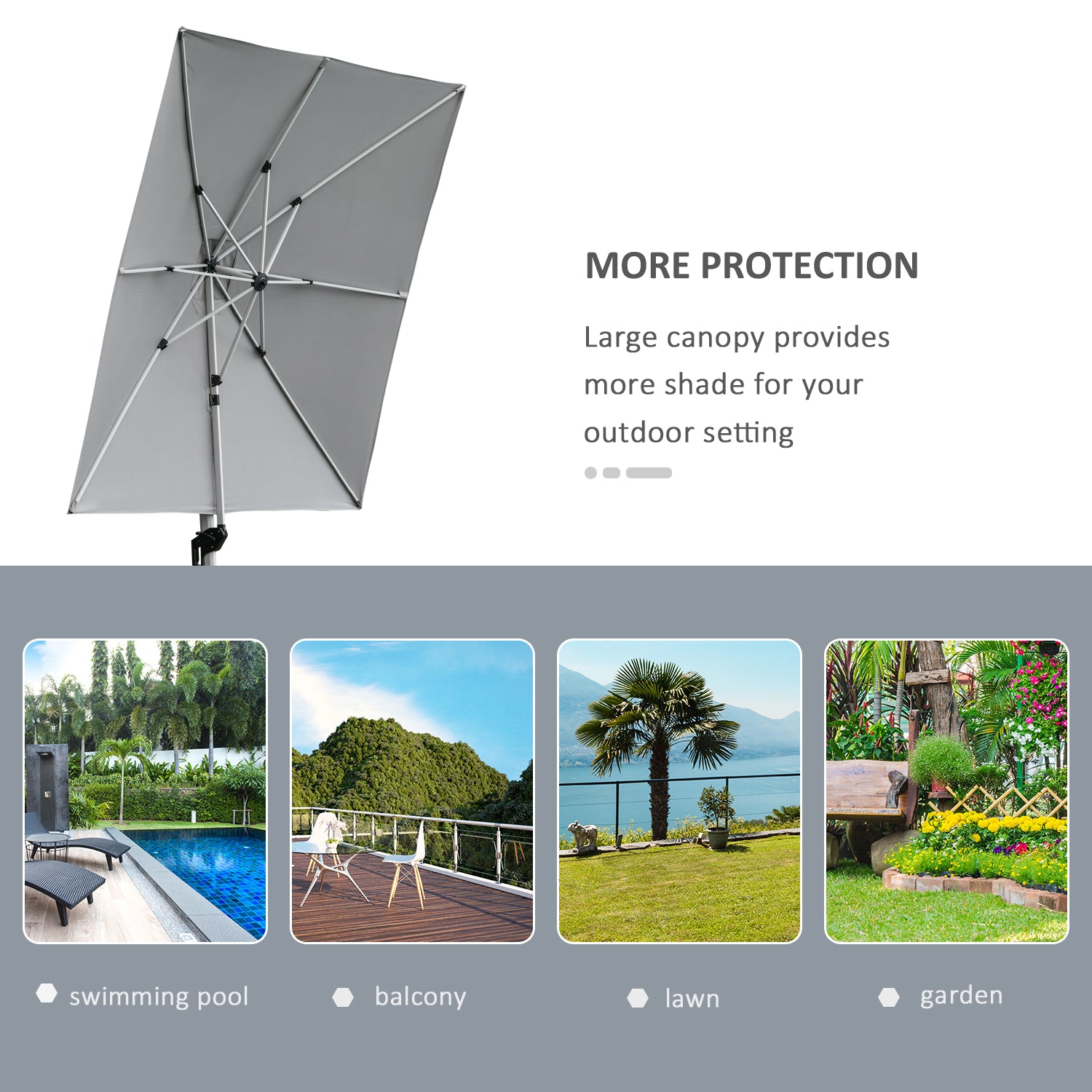 outsunny-3-x-3m-square-cantilever-roma-parasol-garden-sun-umbrella-canopy-sun-shade-aluminium-360-rotating-cross-base-light-grey-outdoor