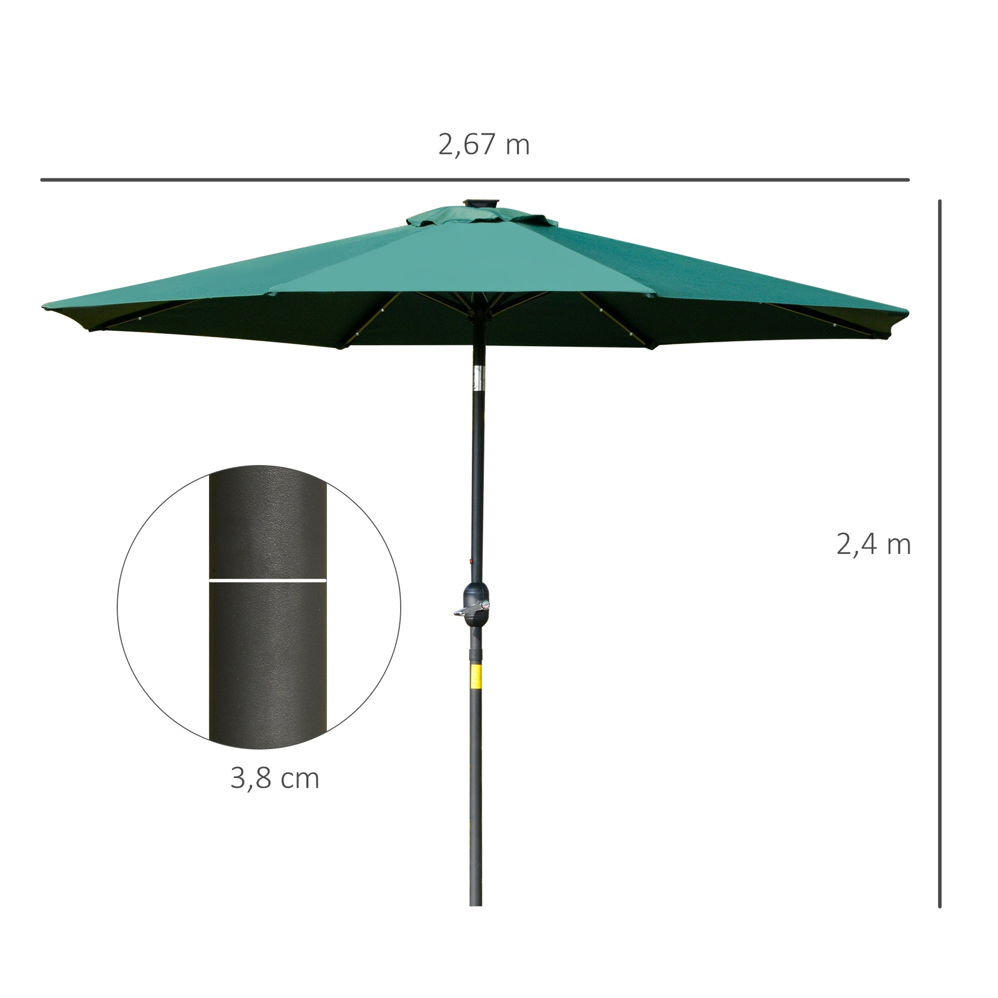 outsunny-2-7m-garden-parasol-patio-led-umbrella-with-push-button-tilt-crank-8-rib-sun-shade-for-outdoor-table-market-umbrella-green