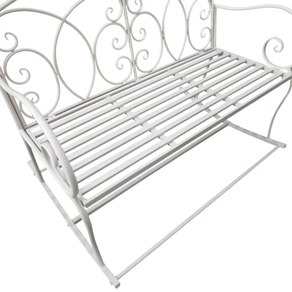 outsunny-patio-2-seater-rocking-bench-steel-garden-outdoor-garden-loveseat-chair-w-decorative-backrest-white