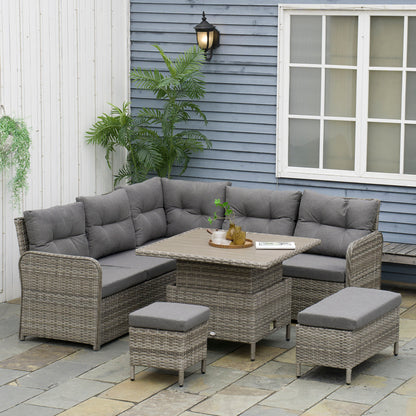 outsunny-6-pieces-outdoor-pe-rattan-garden-furniture-patio-wicker-sectional-conversation-corner-sofa-w-soft-padded-cushion-liftable-coffee-table