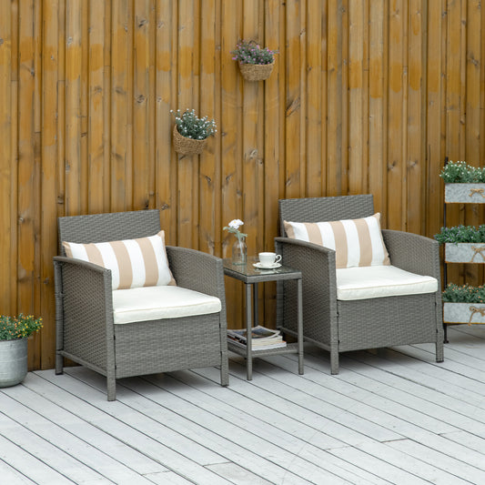 outsunny-rattan-garden-furniture-3-pieces-patio-bistro-set-wicker-weave-conservatory-sofa-chair-table-set-with-cushion-pillow-light-grey