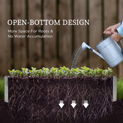 outsunny-raised-beds-for-garden-with-mini-greenhouse-galvanised-outdoor-planters-and-cold-grame-for-herbs-and-vegetables