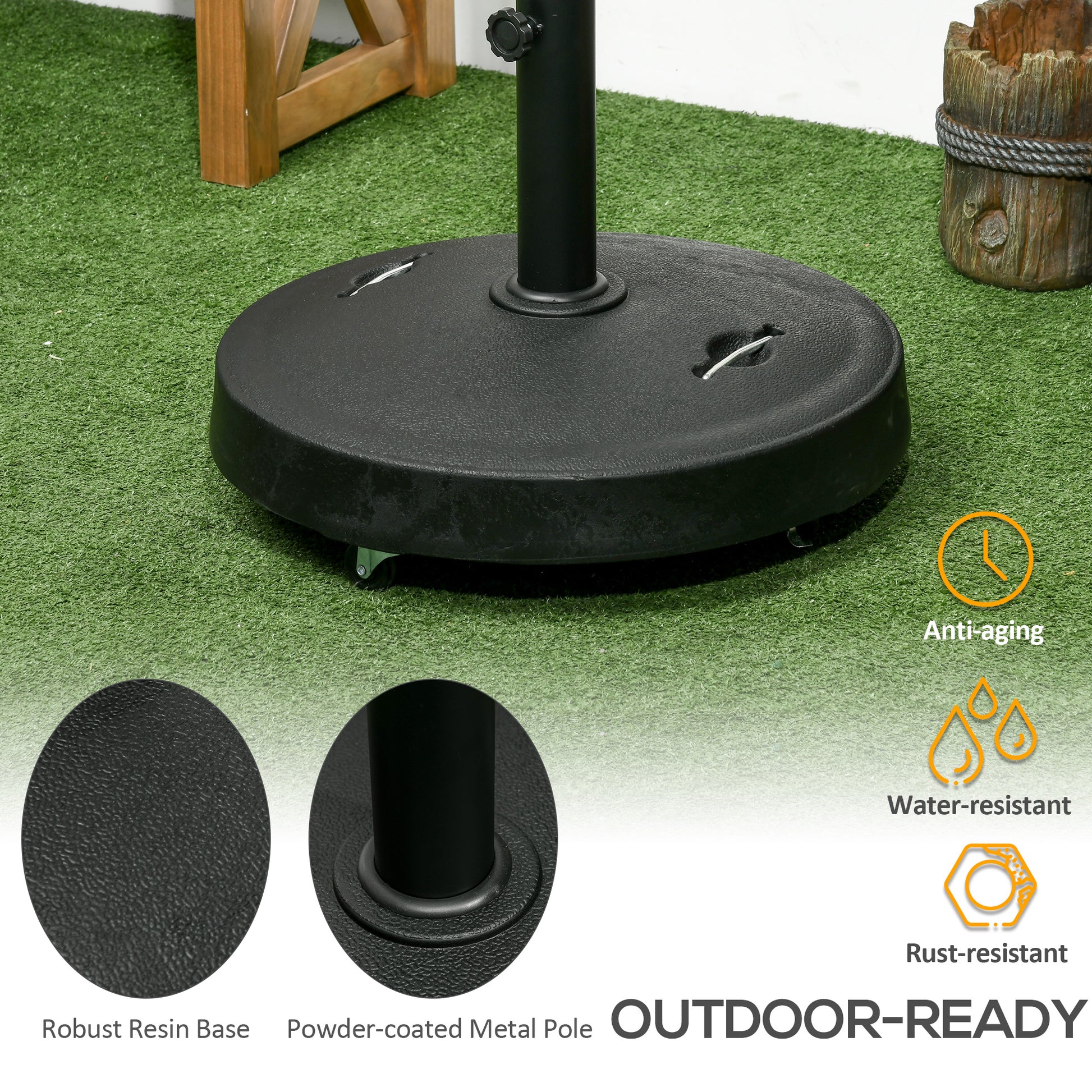 outsunny-resin-garden-parasol-base-with-wheels-and-retractable-handles-round-outdoor-market-umbrella-stand-weight-for-poles-of-38-48mm-black