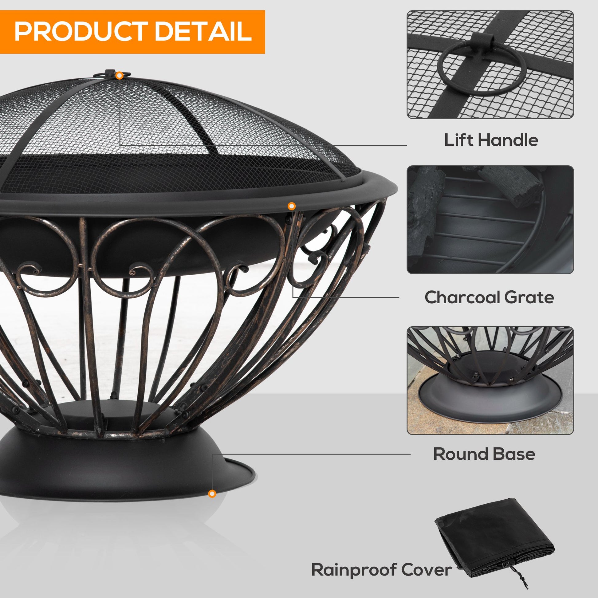 outsunny-outdoor-fire-pit-for-garden-metal-fire-bowl-fireplace-with-spark-screen-poker-log-grate-and-rainproof-cover-patio-heater-bronze