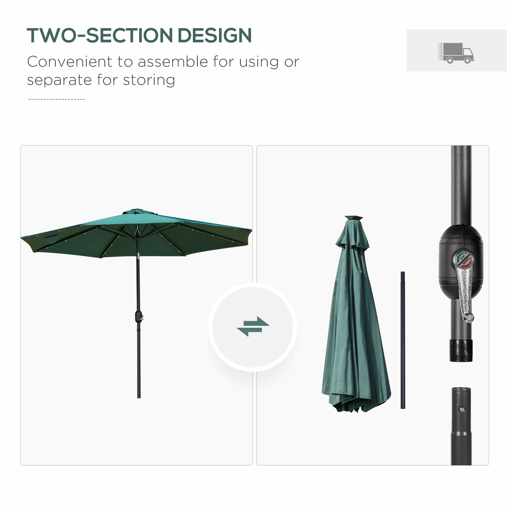 outsunny-2-7m-garden-parasol-patio-led-umbrella-with-push-button-tilt-crank-8-rib-sun-shade-for-outdoor-table-market-umbrella-green