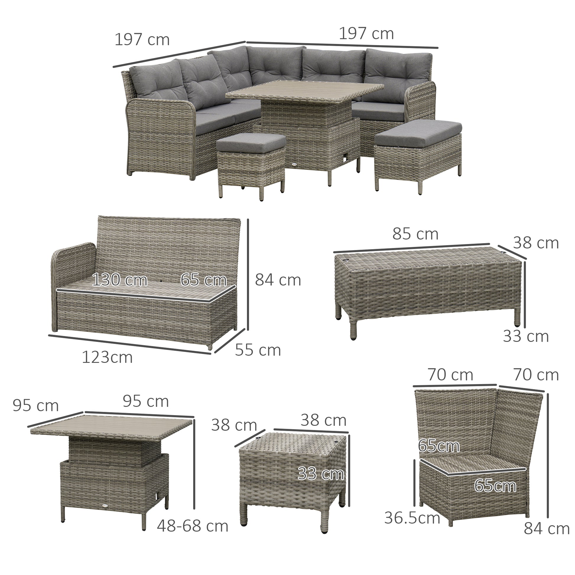 outsunny-6-pieces-outdoor-pe-rattan-garden-furniture-patio-wicker-sectional-conversation-corner-sofa-w-soft-padded-cushion-liftable-coffee-table