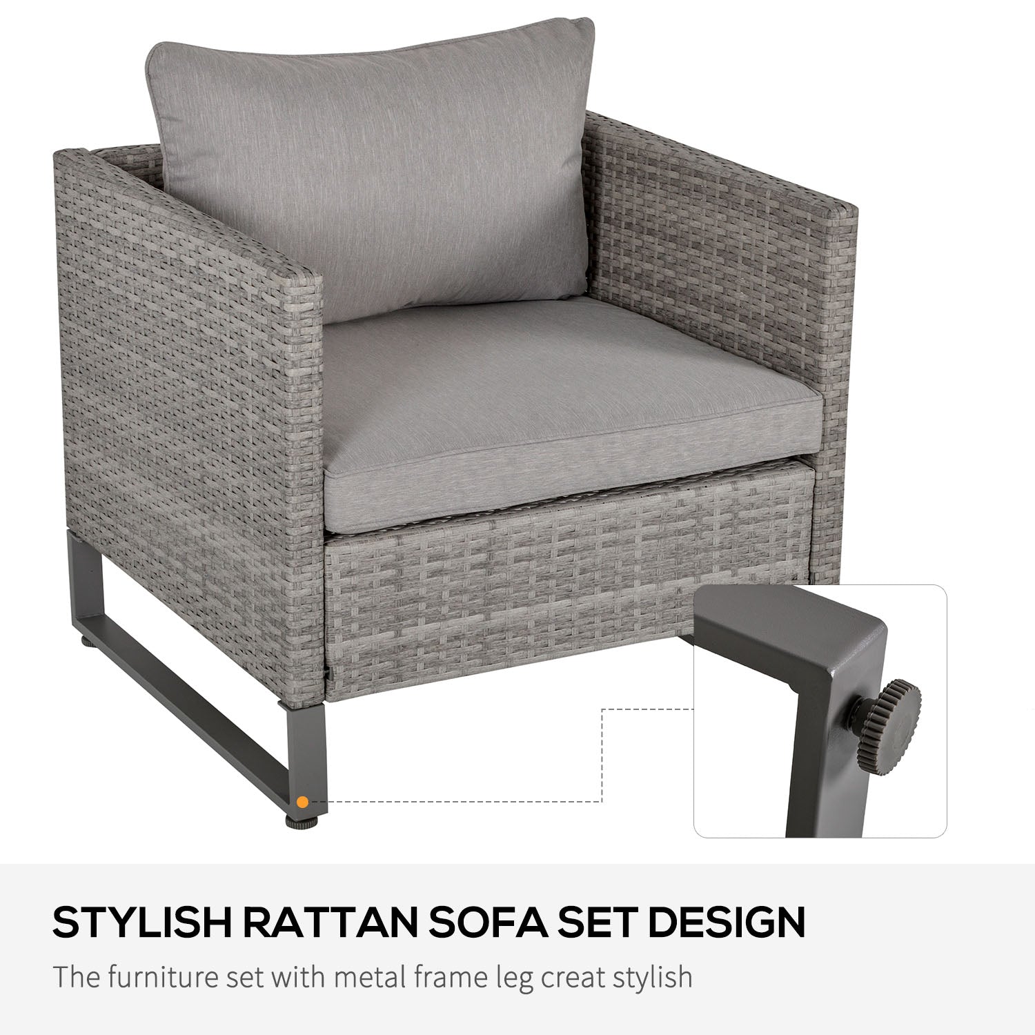 outsunny-4-seater-pe-rattan-garden-furniture-wicker-dining-set-w-glass-top-table-cushions-light-grey