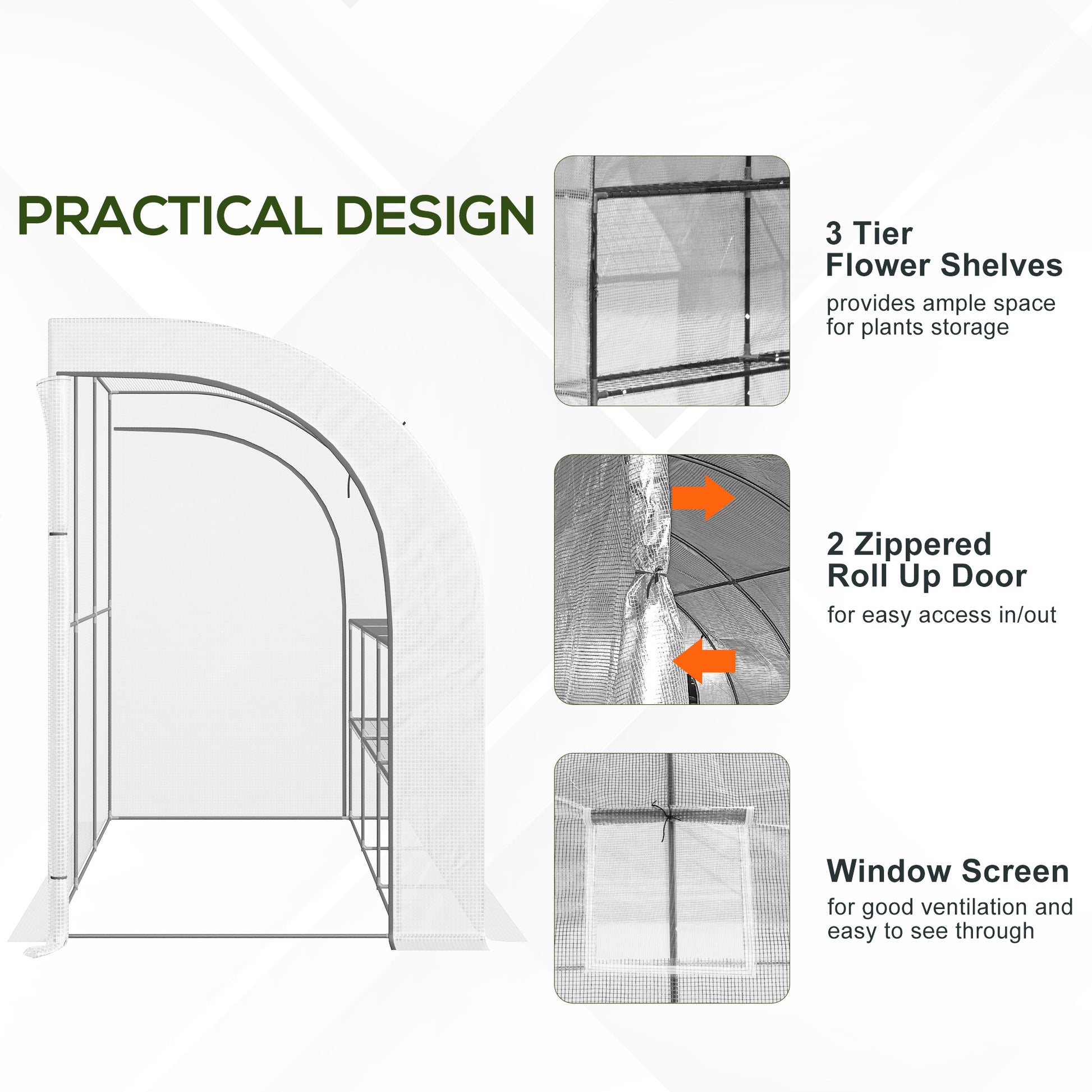 outsunny-outdoor-walk-in-greenhouse-plant-nursery-with-zippered-doors-pe-cover-and-3-tier-shelves-white-300-x-150-x-213-cm