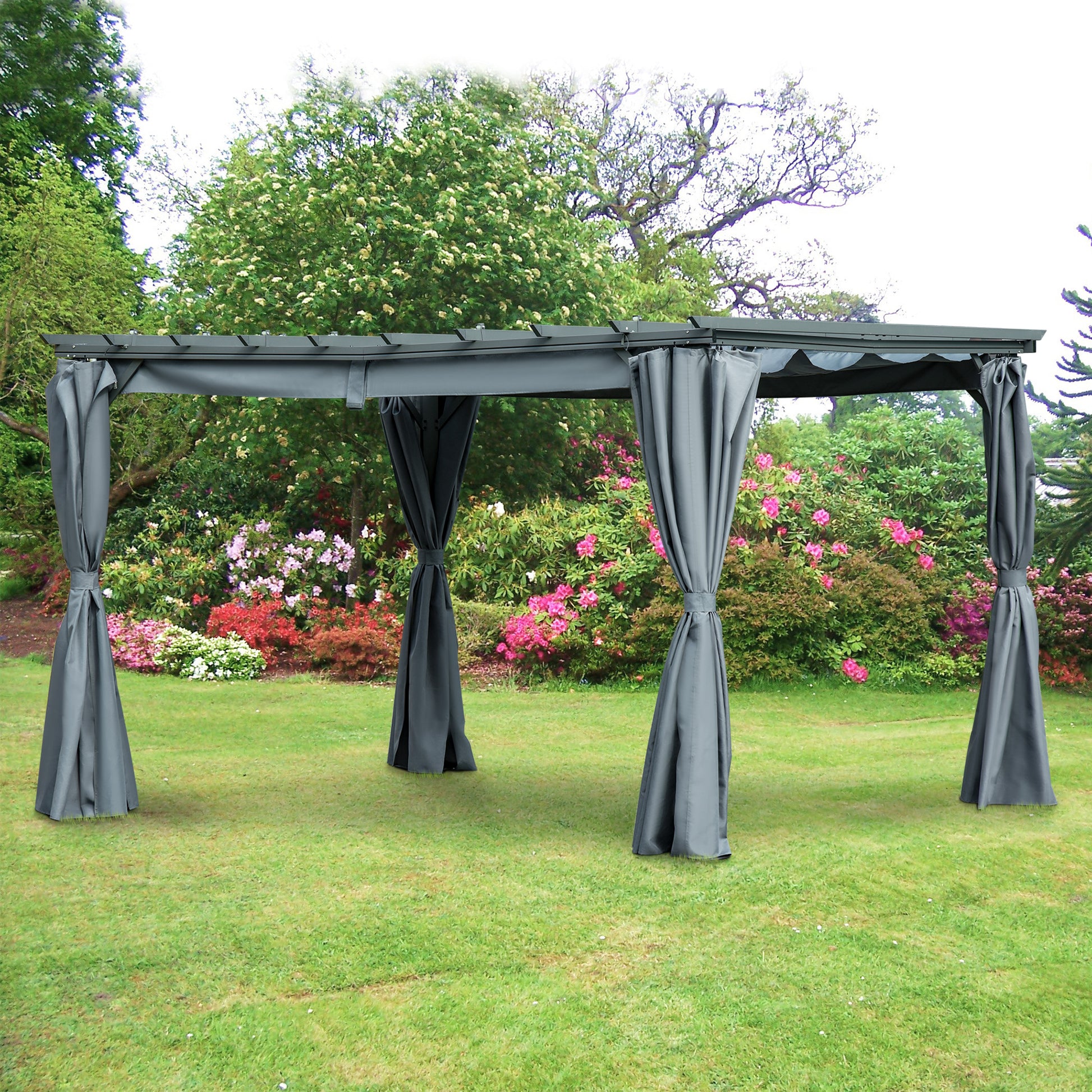 outsunny-3-6-x-3m-outdoor-pergola-gazebo-retractable-canopy-garden-shelter-sun-shade-party-with-curtains-aluminum-dark-grey