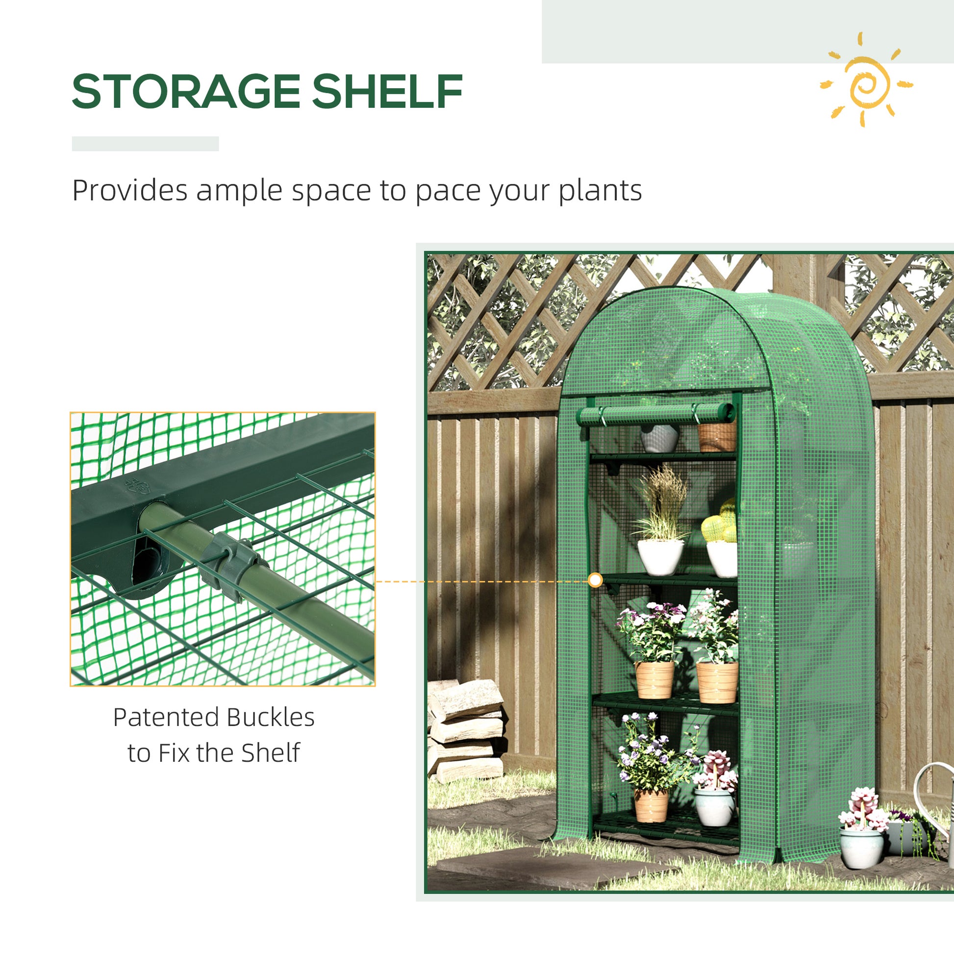 outsunny-80x49x160cm-mini-greenhouse-for-outdoor-portable-gardening-plant-with-storage-shelf-roll-up-zippered-door-metal-frame-and-pe-cover-green