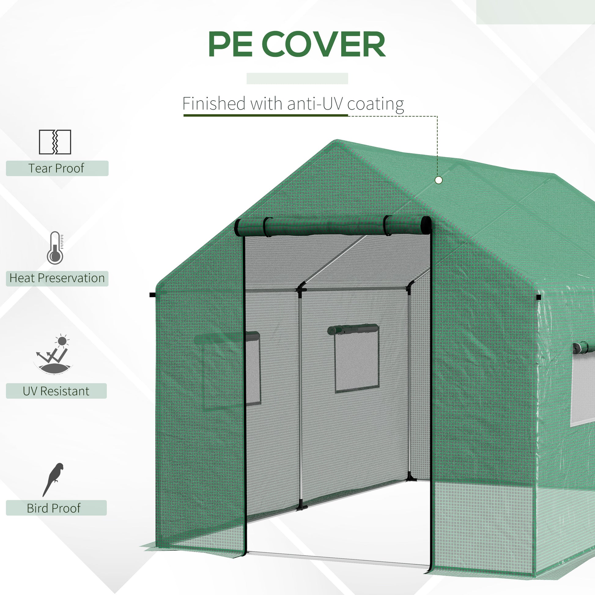 outsunny-polyethylene-walk-in-polytunnel-greenhouse-2-x-3m-green