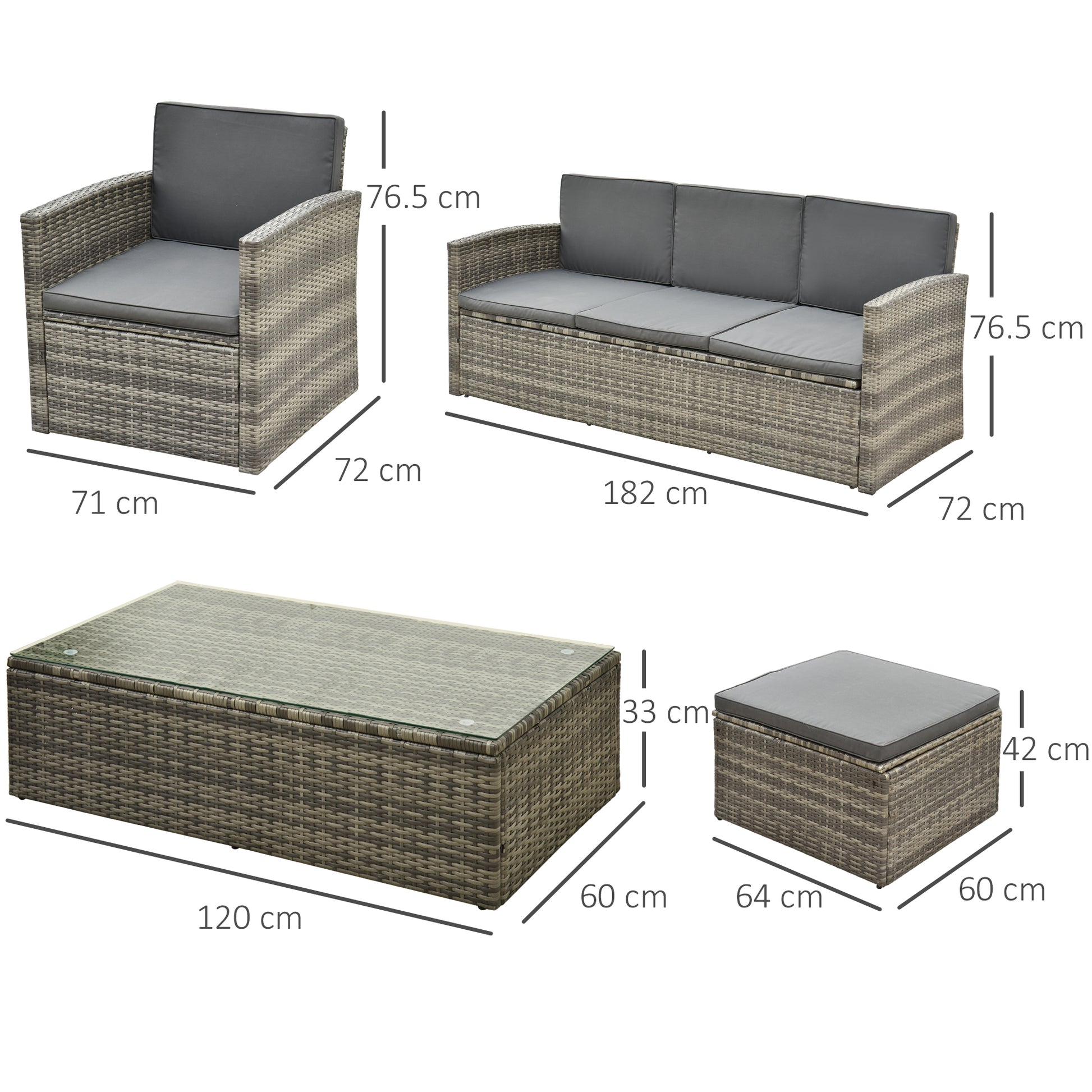 outsunny-6-seater-outdoor-garden-rattan-furniture-set-w-table-grey