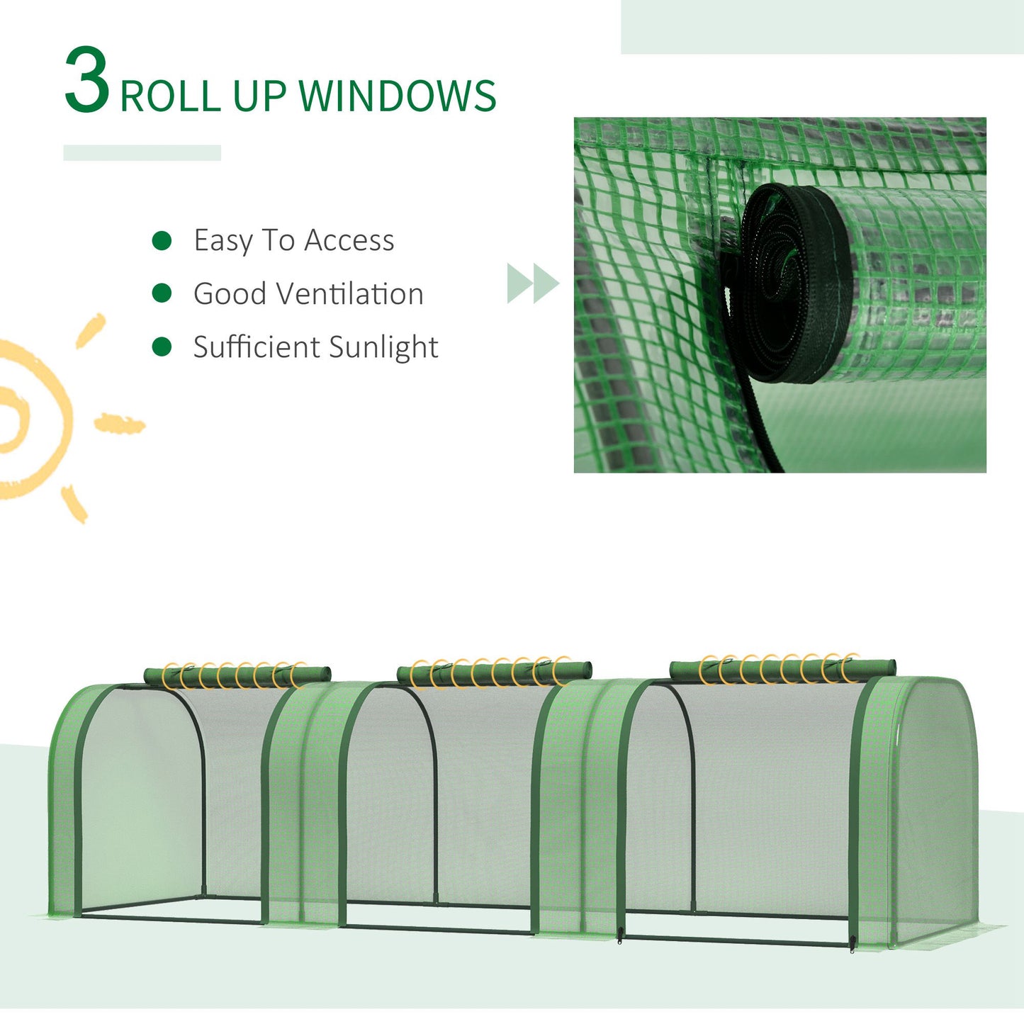 outsunny-pe-tunnel-greenhouse-green-grow-house-steel-frame-for-garden-backyard-with-zipper-doors-295x100x80-cm-green