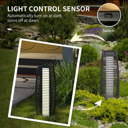 outsunny-solar-floor-lamp-outdoor-garden-lantern-pathway-light-decorative-lighting-with-auto-on-off-led-lights-for-porch-yard-courtyard-deck-grey