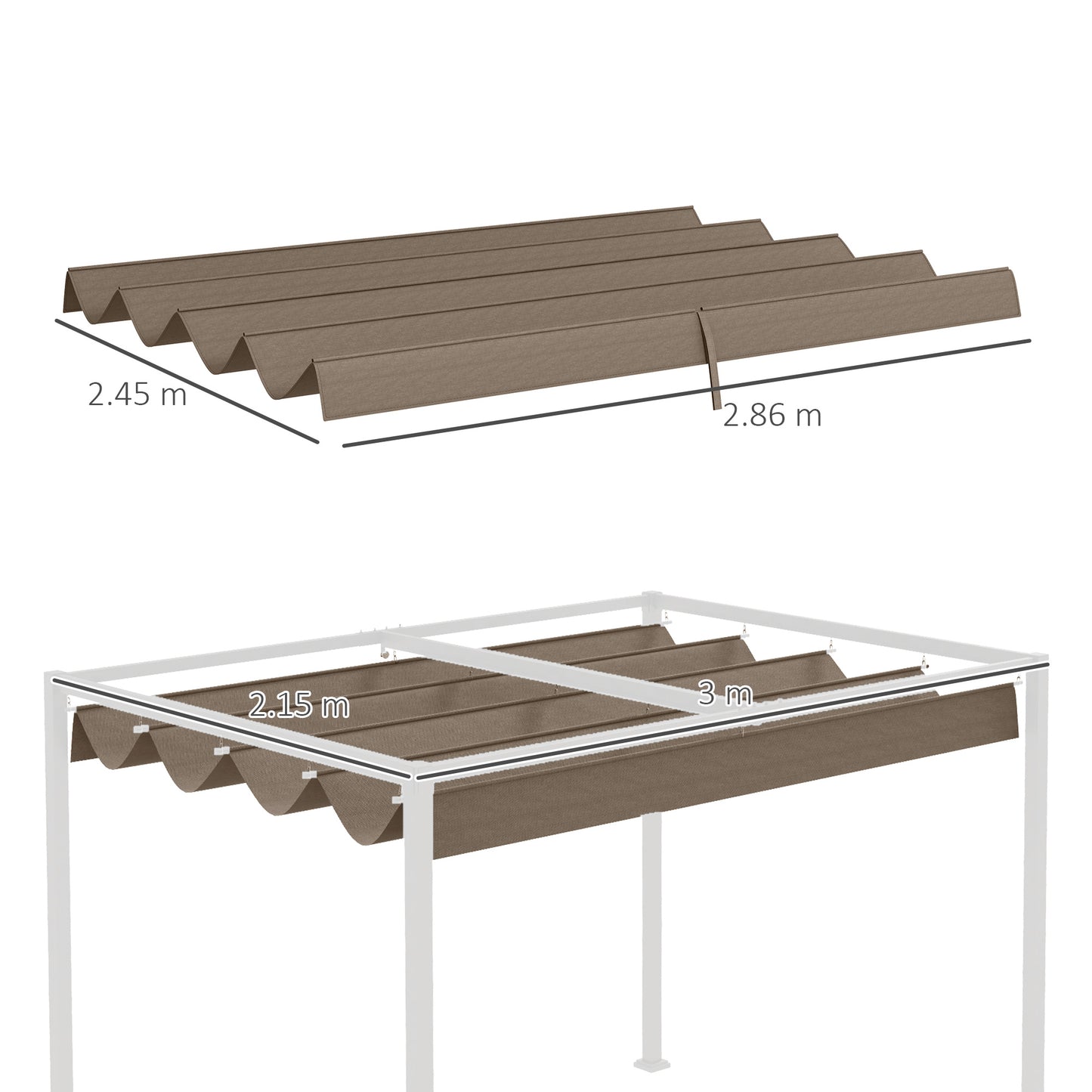 outsunny-pergola-roof-retractable-sun-shade-cover-for-3-x-2-15m-pergola-uv30-protected-coffee