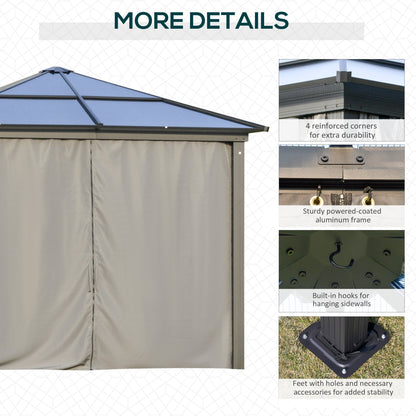 outsunny-3-x-3m-hardtop-gazebo-with-uv-resistant-polycarbonate-roof-aluminium-frame-garden-pavilion-with-mosquito-netting-and-curtains