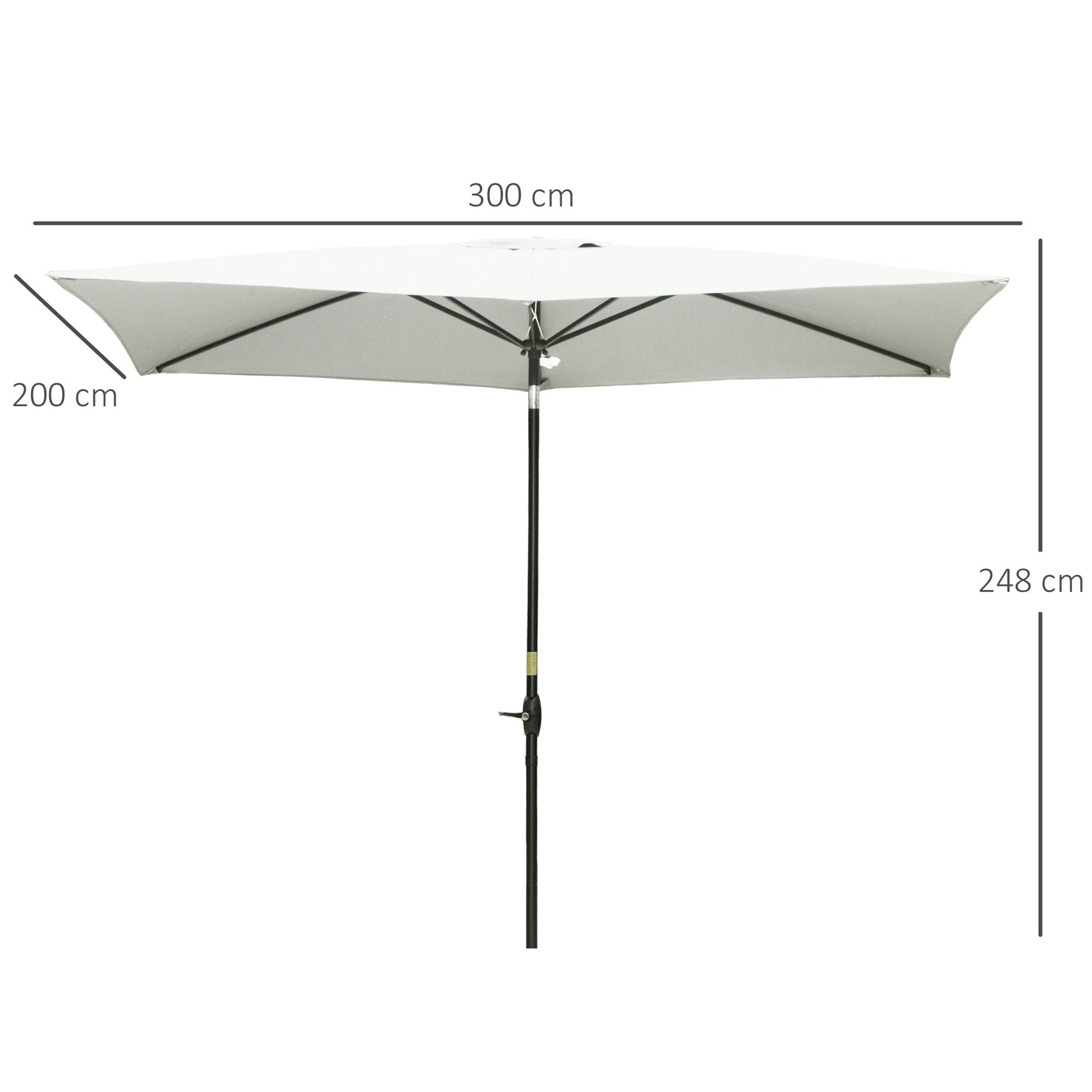 outsunny-2-x-3m-garden-parasol-umbrella-rectangular-market-umbrella-patio-outdoor-table-umbrellas-with-crank-push-button-tilt-cream-white