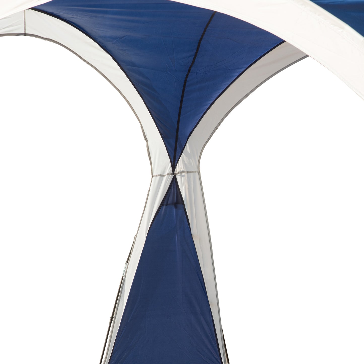 outsunny-3-5-x-3-5m-gazebo-outdoor-marquee-tent-garden-sun-shelter-patio-spire-arc-pavilion-camp-sun-shade-blue-and-grey