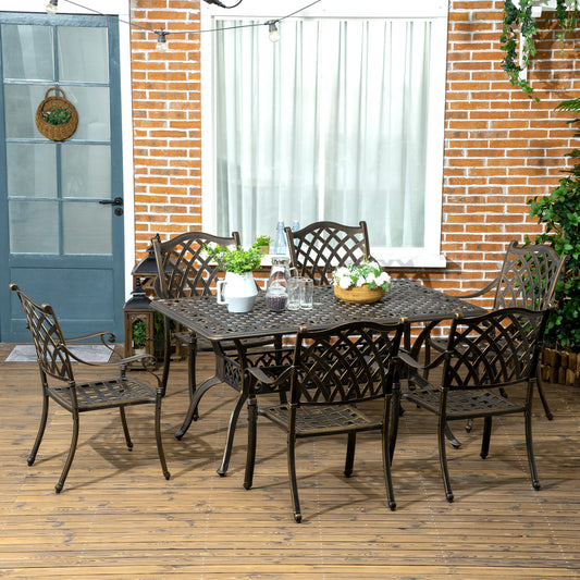 outsunny-6-seater-patio-dining-set-with-umbrella-hole-cast-aluminum-patio-furniture-set-with-six-cushioned-chairs-and-rectangle-dining-table-bronze