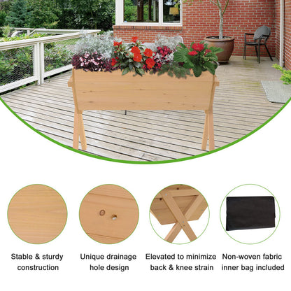 outsunny-wooden-planter-raised-bed-container-garden-plant-stand-vegetable-flower-box-with-liner-100-l-x-70-w-x-80-h-cm