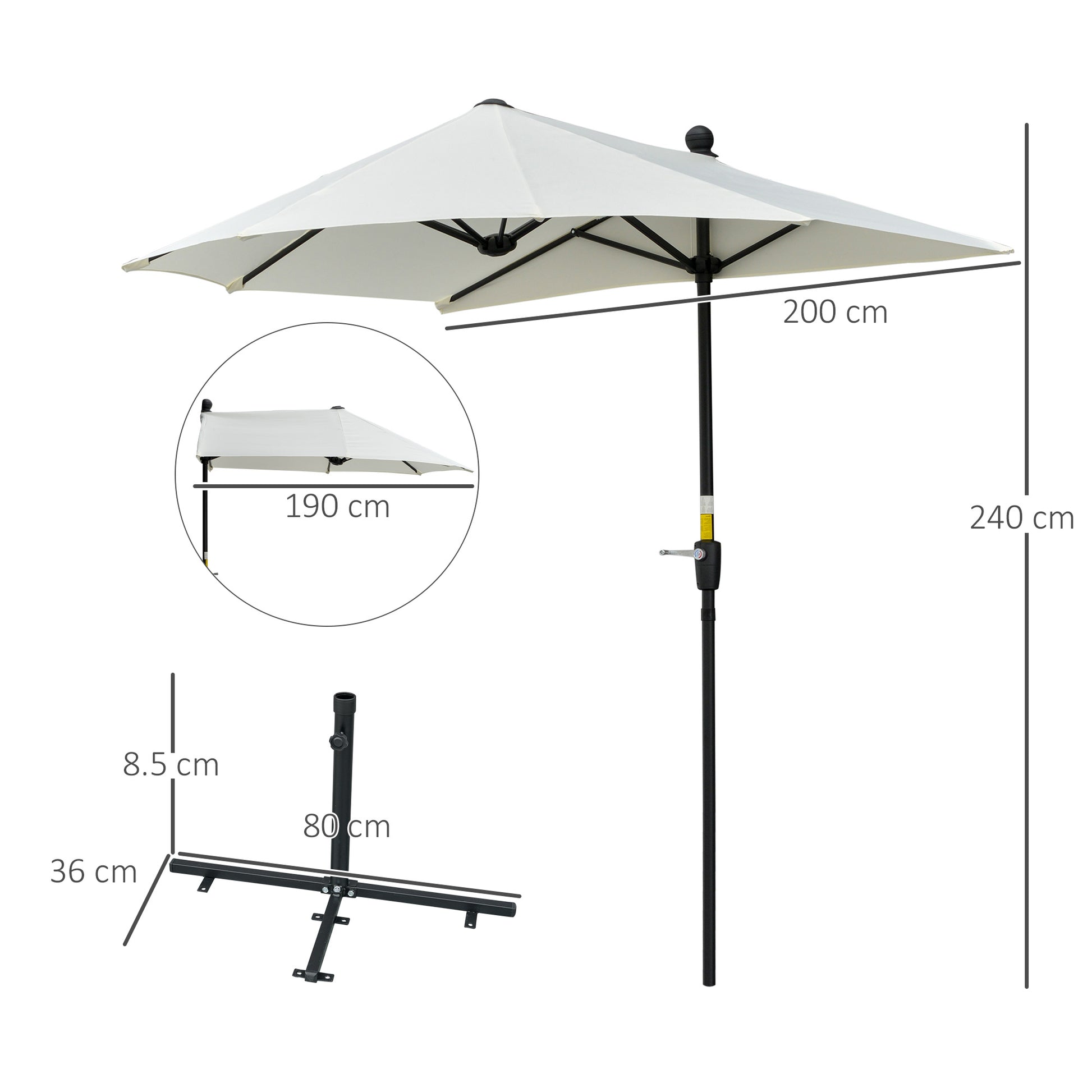 outsunny-2m-half-parasol-market-umbrella-garden-balcony-parasol-with-crank-handle-cross-base-double-sided-canopy-cream-white