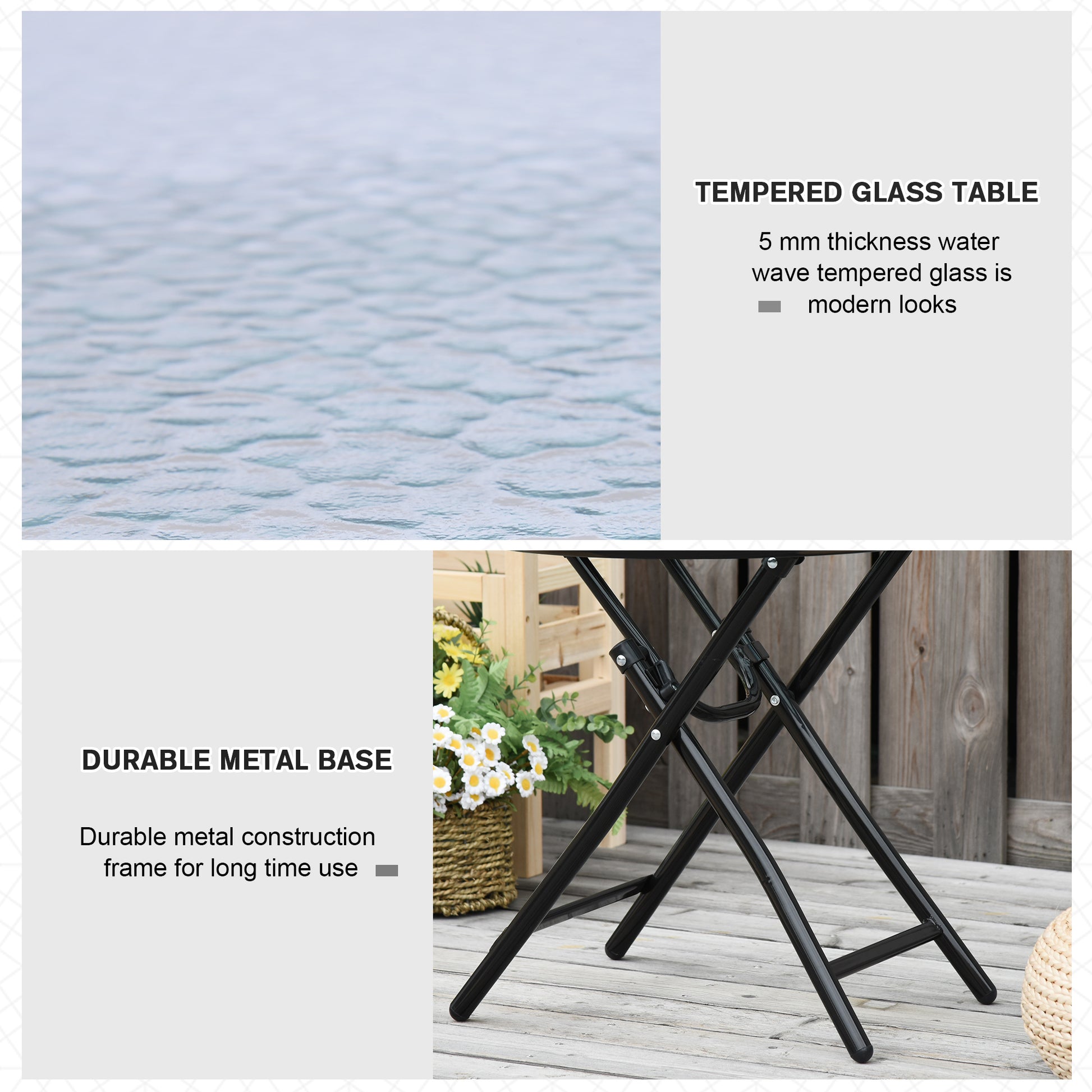 outsunny-foldable-garden-table-round-folding-table-with-glass-tabletop-and-safety-buckle-for-patio-garden-outdoor-indoor-black