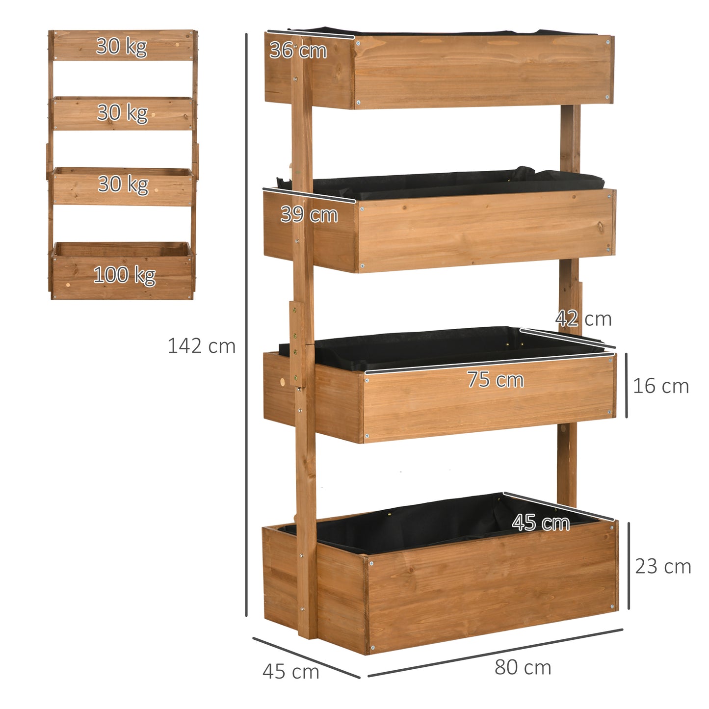 outsunny-80cm-x-45cm-x-142cm-4-tier-raised-garden-bed-fir-wood-vertical-planter-box-freestanding-elevated-plant-stand-for-indoor-outdoor-use