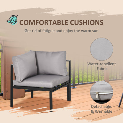 outsunny-4-piece-garden-furniture-set-metal-sofa-set-w-tempered-glass-coffee-table-conversational-corner-sofa-loveseat-w-padded-cushions-light-grey