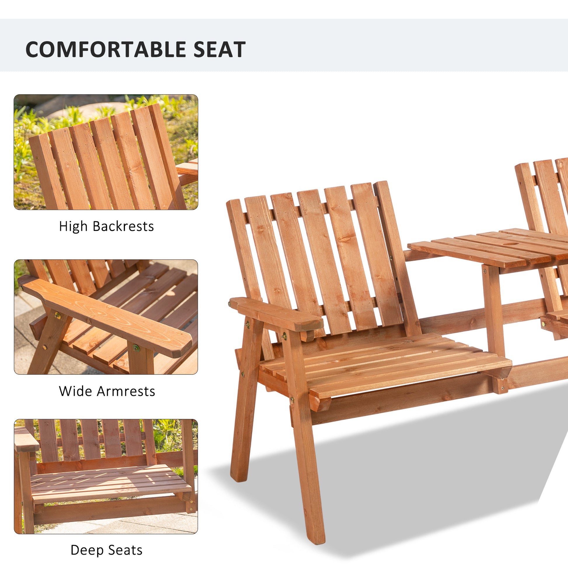 outsunny-2-seater-furniture-wooden-garden-bench-antique-loveseat-chair-table-conversation-set-for-yard-lawn-porch-patio-orange