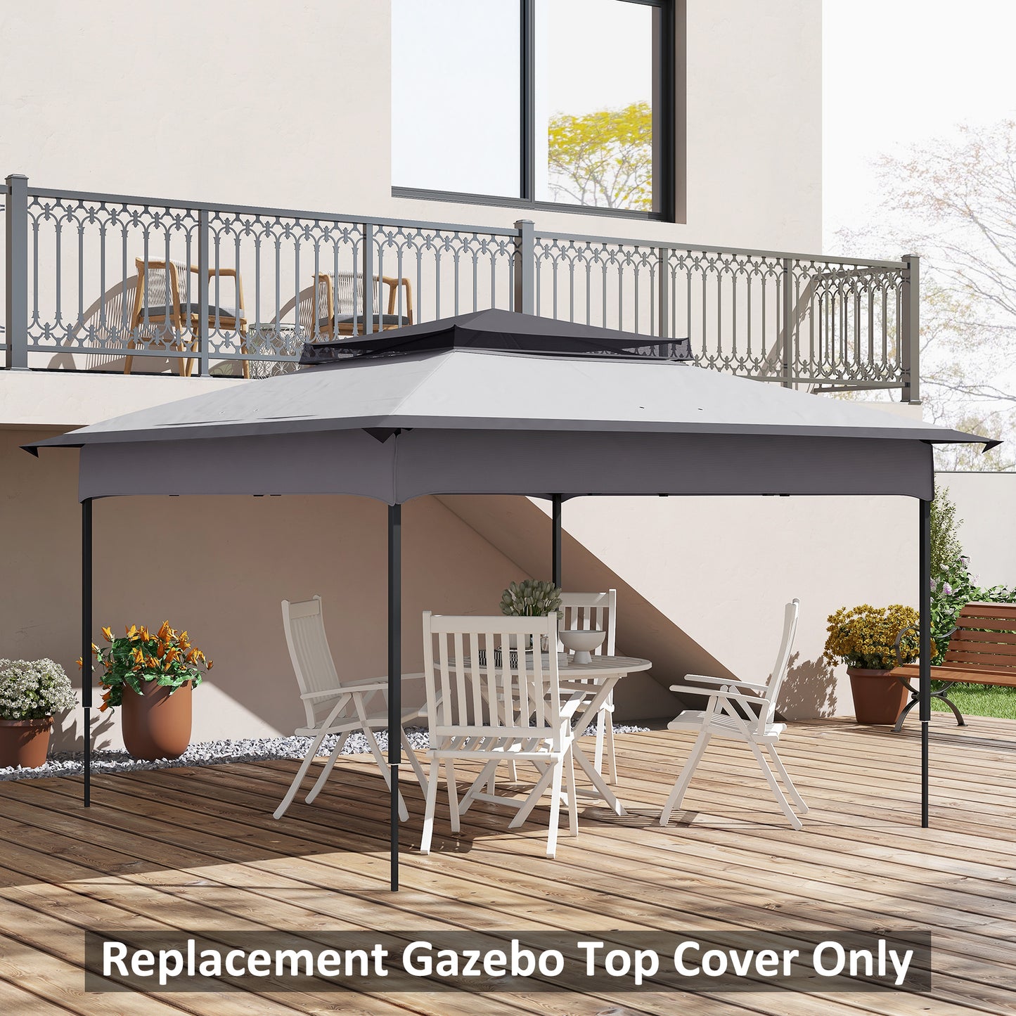 outsunny-pop-up-gazebo-cover-2-tier-gazebo-roof-replacement-for-3-25m-x-3-25m-frame-30-uv-protection-grey