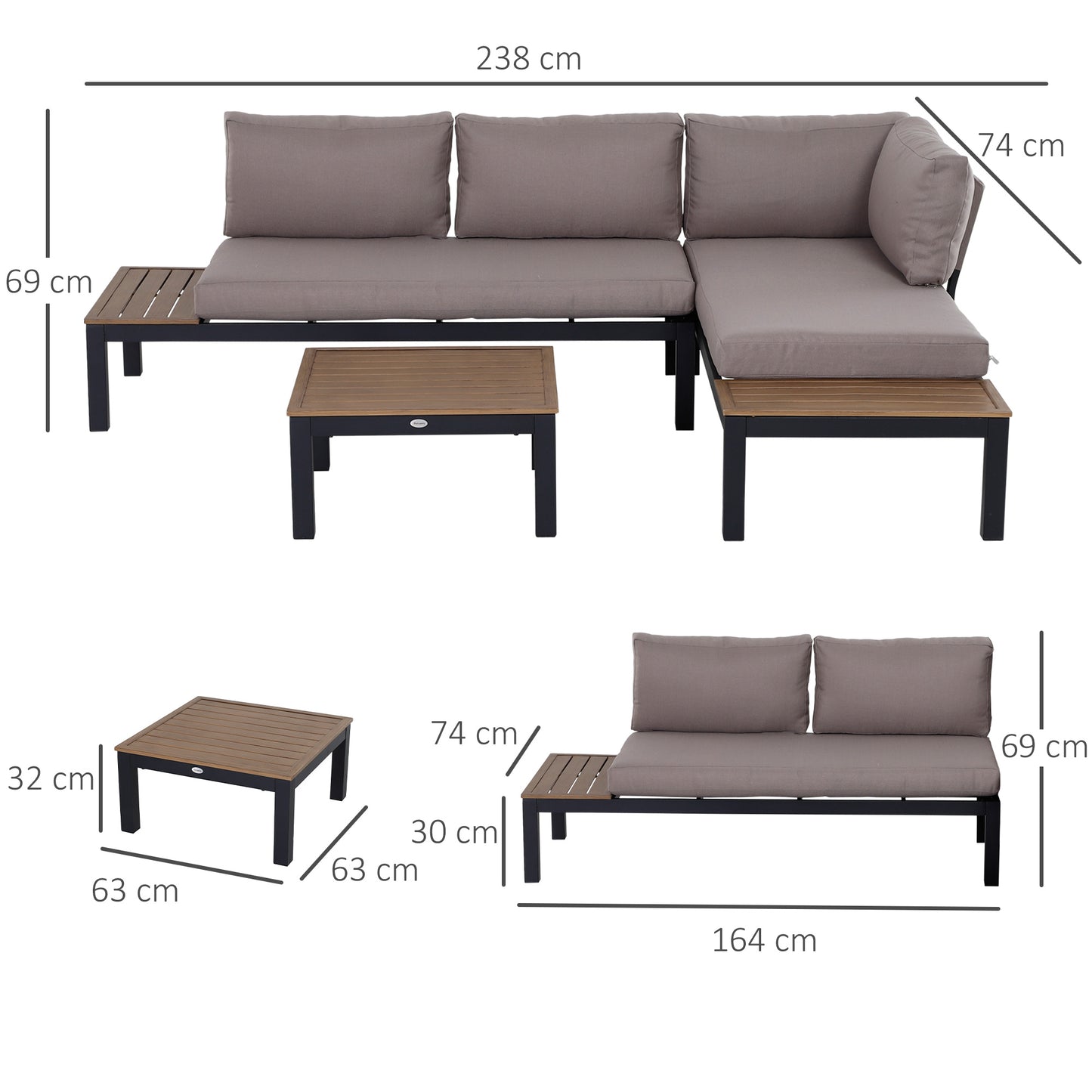 outsunny-3-piece-aluminium-frame-outdoor-garden-furniture-set-mixed-grey