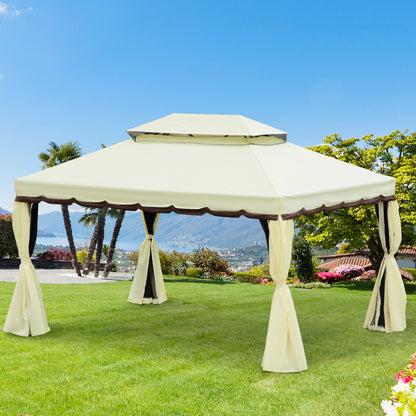 outsunny-3-x-4-m-aluminium-metal-gazebo-marquee-canopy-pavilion-patio-garden-party-tent-shelter-with-nets-and-sidewalls-cream-white