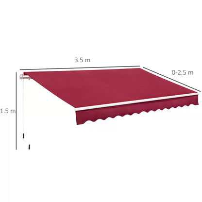 outsunny-3-5m-x-2-5m-garden-patio-manual-awning-canopy-sun-shade-shelter-retractable-winding-handle-wine-red