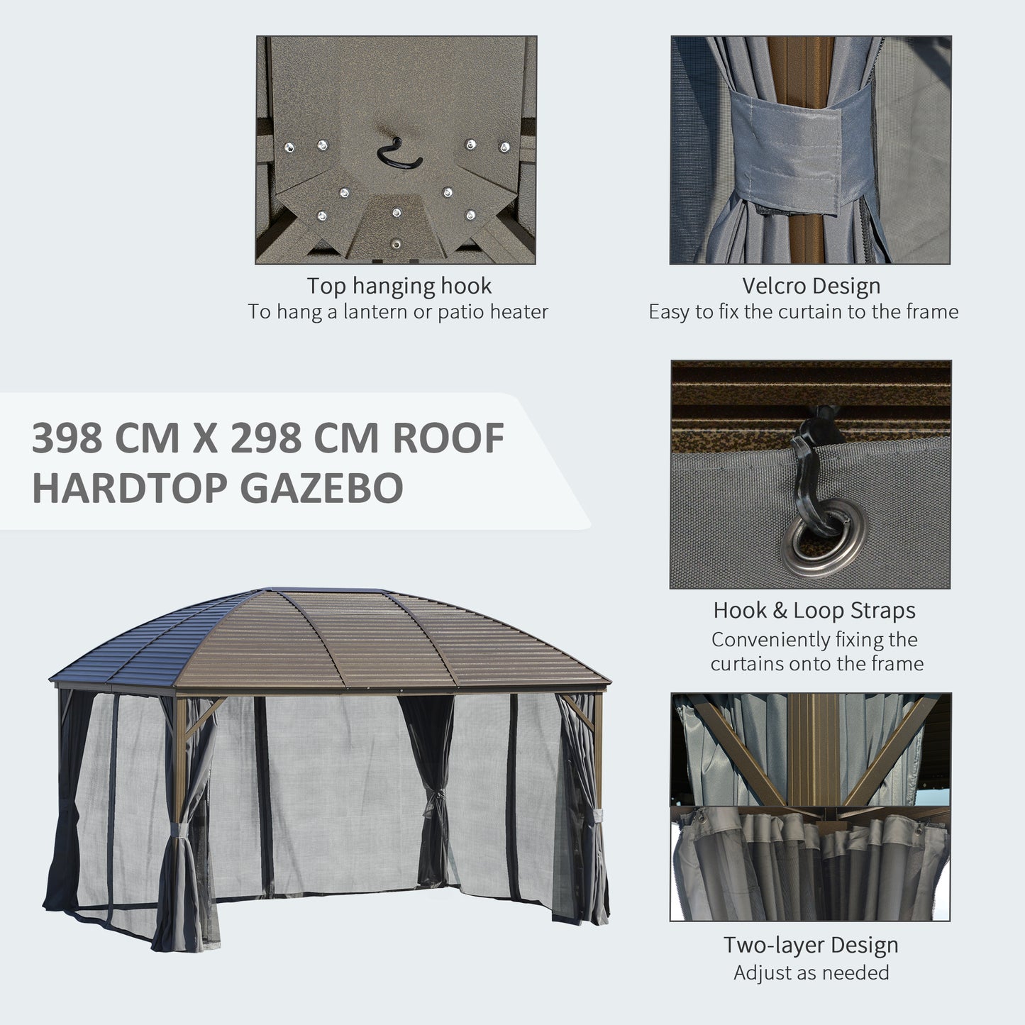 outsunny-4-x-3m-patio-aluminium-gazebo-hardtop-metal-roof-canopy-party-tent-garden-outdoor-shelter-with-mesh-curtains-side-walls-dark-grey