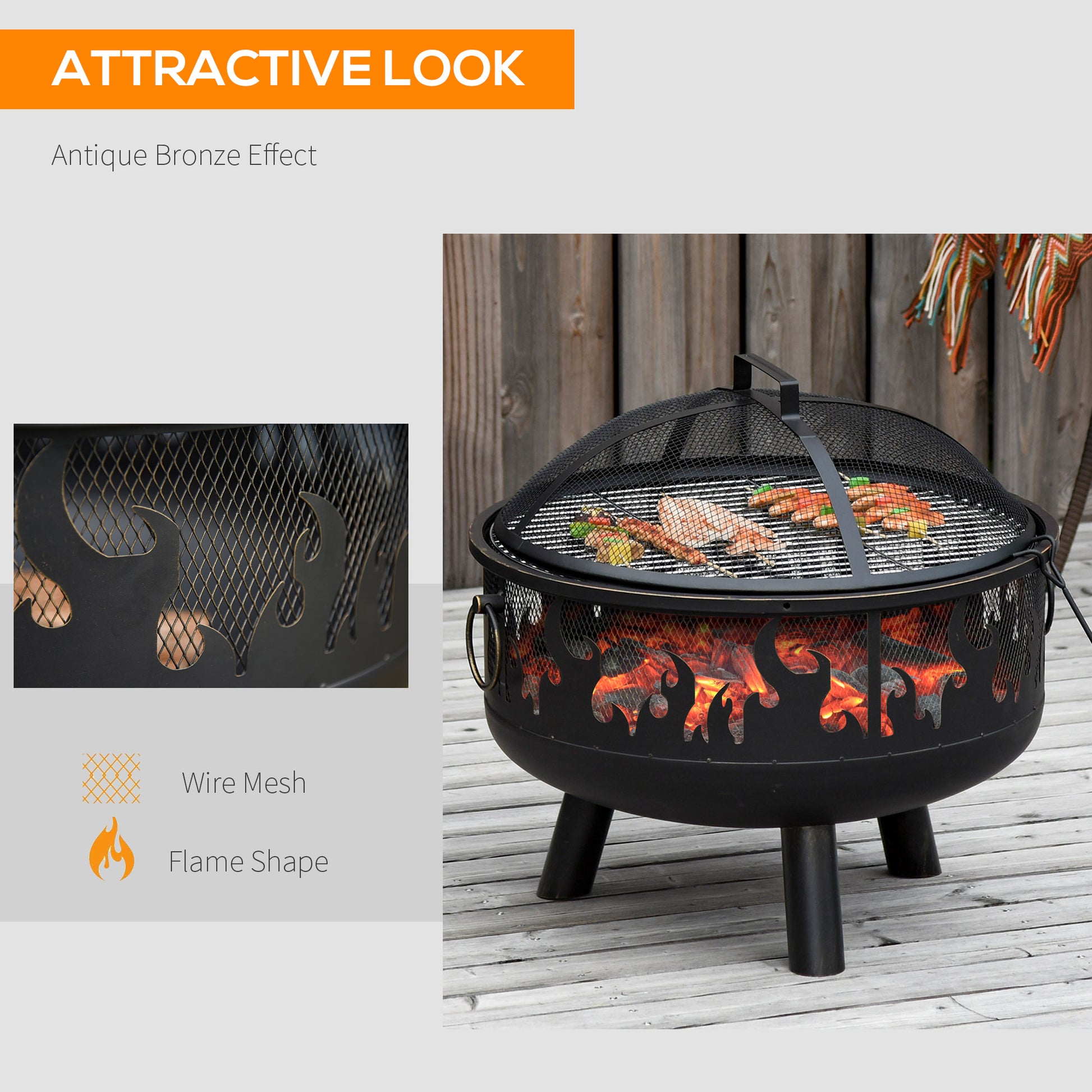 outsunny-2-in-1-outdoor-fire-pit-with-cooking-grate-steel-bbq-grill-bowl-heater-with-spark-screen-cover-fire-poker-for-backyard-bonfire-patio