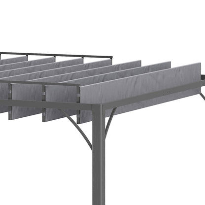 outsunny-3-x-3m-outdoor-pergola-with-retractable-roof-aluminium-louvered-patio-gazebo-canopy-for-lawn-garden-patio-grey