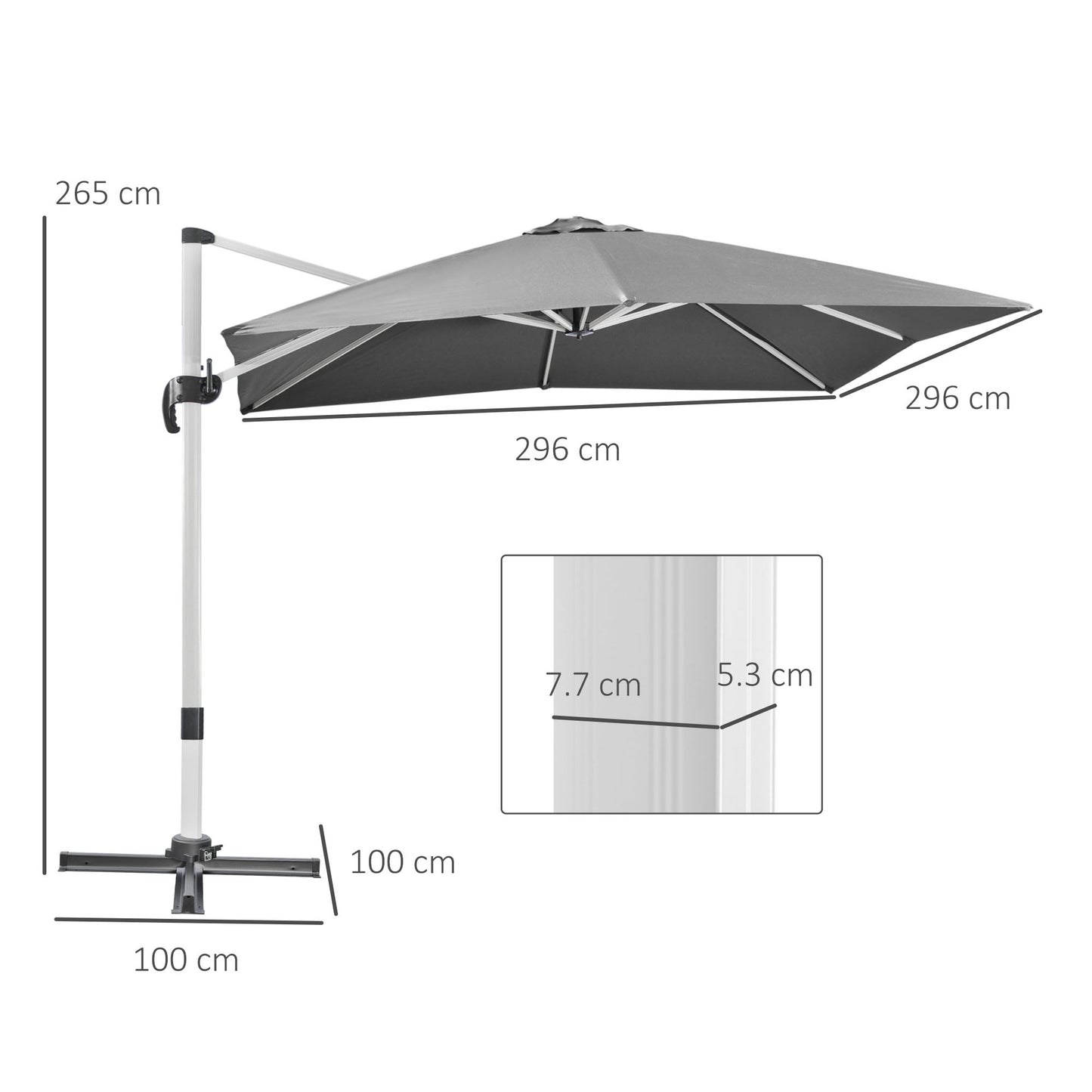 outsunny-3-x-3m-cantilever-parasol-square-garden-umbrella-with-cross-base-crank-handle-tilt-360-rotation-and-aluminium-frame-grey