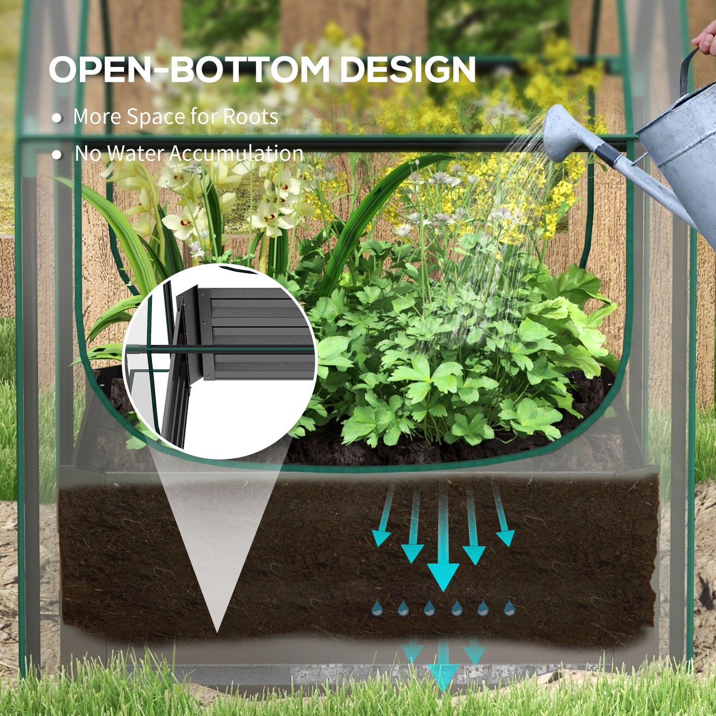 outsunny-metal-planter-box-with-cover-raised-garden-bed-with-greenhouse-for-herbs-and-vegetables-clear-and-dark-grey