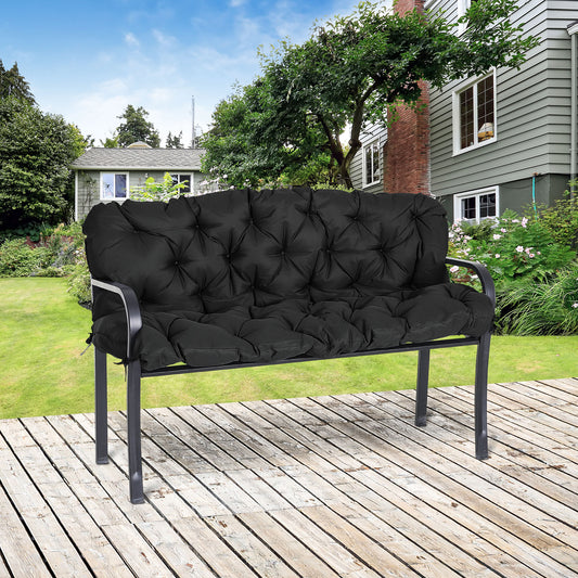 outsunny-3-seater-bench-cushion-garden-chair-cushion-with-back-and-ties-for-indoor-and-outdoor-use-98-x-150-cm-black